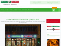 edelweiss-apotheke.de Webseite Vorschau