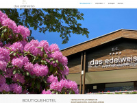 edelweiss-hotel.at Webseite Vorschau