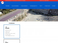 edithstein-grundschule.de Webseite Vorschau