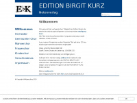 edition-birgit-kurz.de Webseite Vorschau
