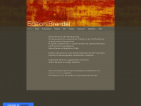 edition-brendel.de Webseite Vorschau