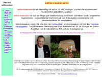 edition-bodensohn.de Webseite Vorschau