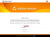 edition-tertium.de