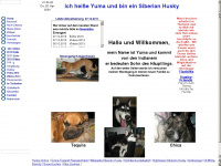 husky-freunde.de Webseite Vorschau