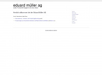 Eduard-mueller.ch