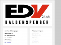 edv24.ch Webseite Vorschau