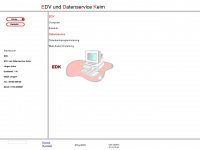 edv-datenservice-keim.de Webseite Vorschau