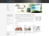 officio.at Webseite Vorschau