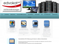 edvokat.at Webseite Vorschau