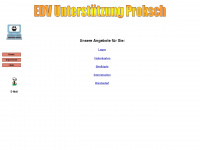 edvproksch.de Webseite Vorschau