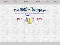 ee89.de Webseite Vorschau