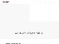 efinger-gmbh.de Webseite Vorschau