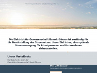egbb.ch Webseite Vorschau
