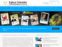egbert-schroeder.de Webseite Vorschau