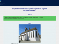 eglise-argovie.ch Webseite Vorschau
