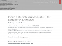 bichlhof.at Webseite Vorschau