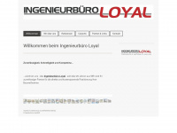 ingenieurbuero-loyal.de Webseite Vorschau