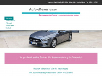 auto-meyer-gmbh.de Webseite Vorschau