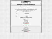 agricomm.de Webseite Vorschau