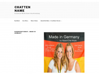 chatten.name Webseite Vorschau
