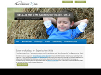urlaub-bayrischer-wald.de Webseite Vorschau