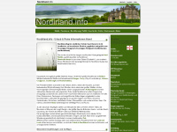nordirland.info Webseite Vorschau