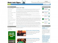 black-jack-tipps.de Webseite Vorschau