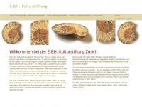 eh-kultur.ch Webseite Vorschau