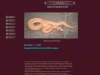 eh-pythons.de Webseite Vorschau