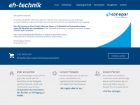 eh-technik.at Webseite Vorschau