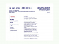 eichberger.co.at Webseite Vorschau