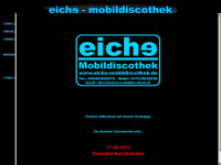 eiche-mobildiscothek.de Webseite Vorschau