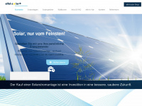 eifel-solar.de Webseite Vorschau