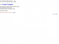 eigenbank.de Webseite Vorschau
