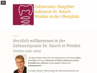 zahnersatz-weiden.de Webseite Vorschau