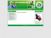 eir-scooter.de Webseite Vorschau