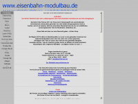 eisenbahn-modulbau.de Webseite Vorschau