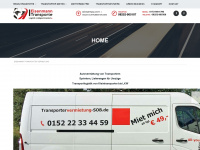 eisenmann-transporte.de Webseite Vorschau