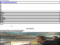 eishockeyblog.ch Webseite Vorschau