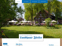 landhaus-foecker.de Webseite Vorschau