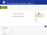 concordia-flaesheim.de Webseite Vorschau