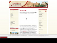 marokko.info Webseite Vorschau