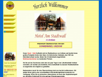 hotel-am-stadtwall.de Webseite Vorschau