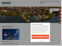 radolfzell.de Webseite Vorschau