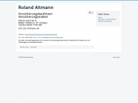 raltmann.de Webseite Vorschau