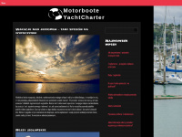 motorboote-yachtcharter.de Webseite Vorschau
