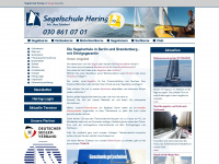 segelschule-hering.de Webseite Vorschau