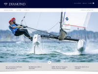diamond-yachts.de Webseite Vorschau