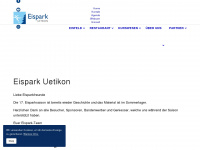 eispark-uetikon.ch Webseite Vorschau