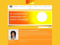 ek-hausharmonie.ch Webseite Vorschau